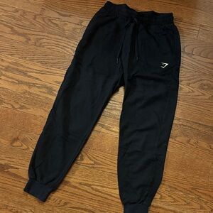 Black Gym Shark Sweat Pants
